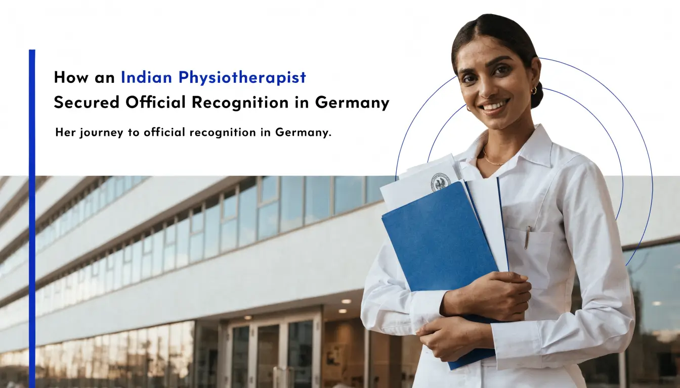 How Indian Physiotherapists Can Get Full Recognition in Germany: Anerkennung Complete Guide 2026 | Namma Global Careers
