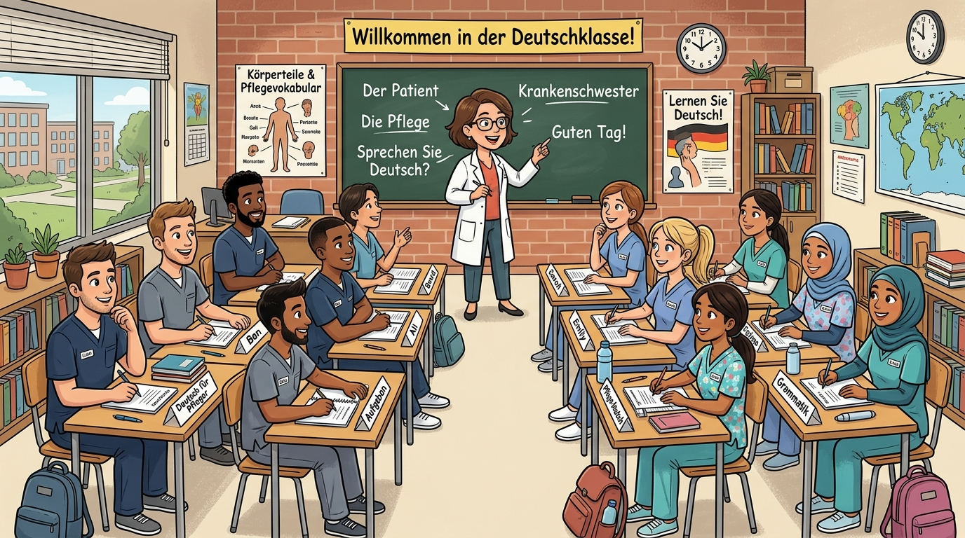 Common German Nursing Vocabulary: Essential Words Every Indian Nurse Must Know 2026 | Namma Global Careers