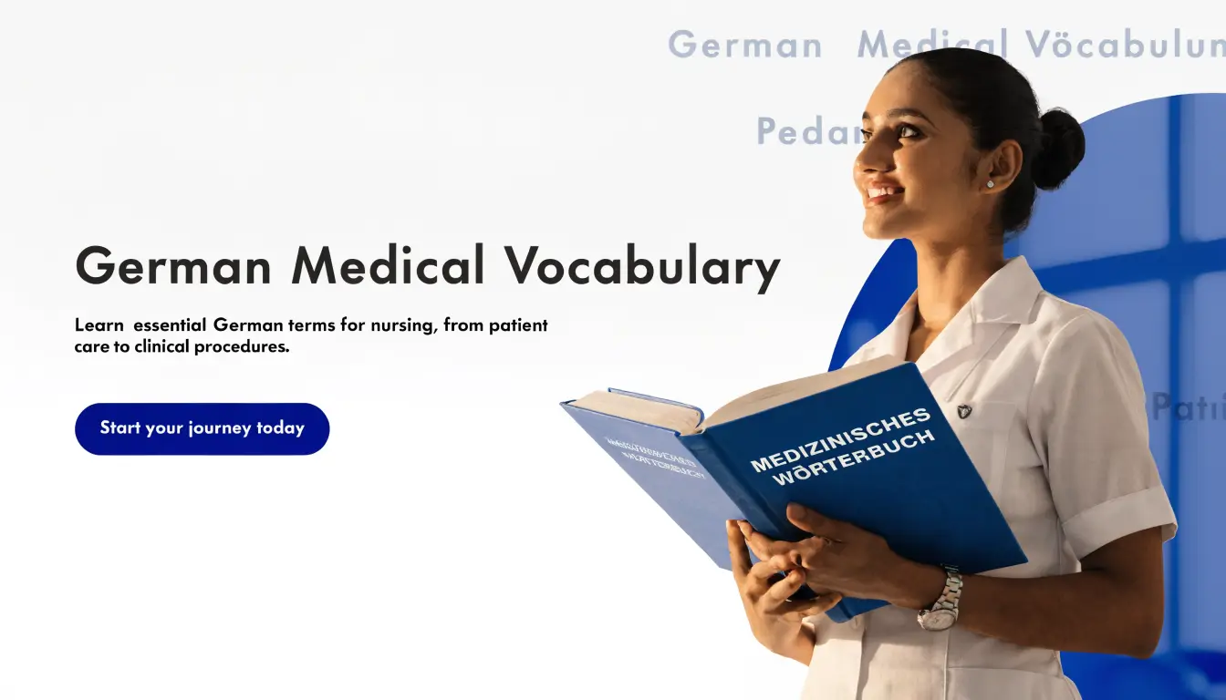 German Medical Vocabulary for Indian Nurses: Essential Words You Must Know Before Going to Germany | Namma Global Careers