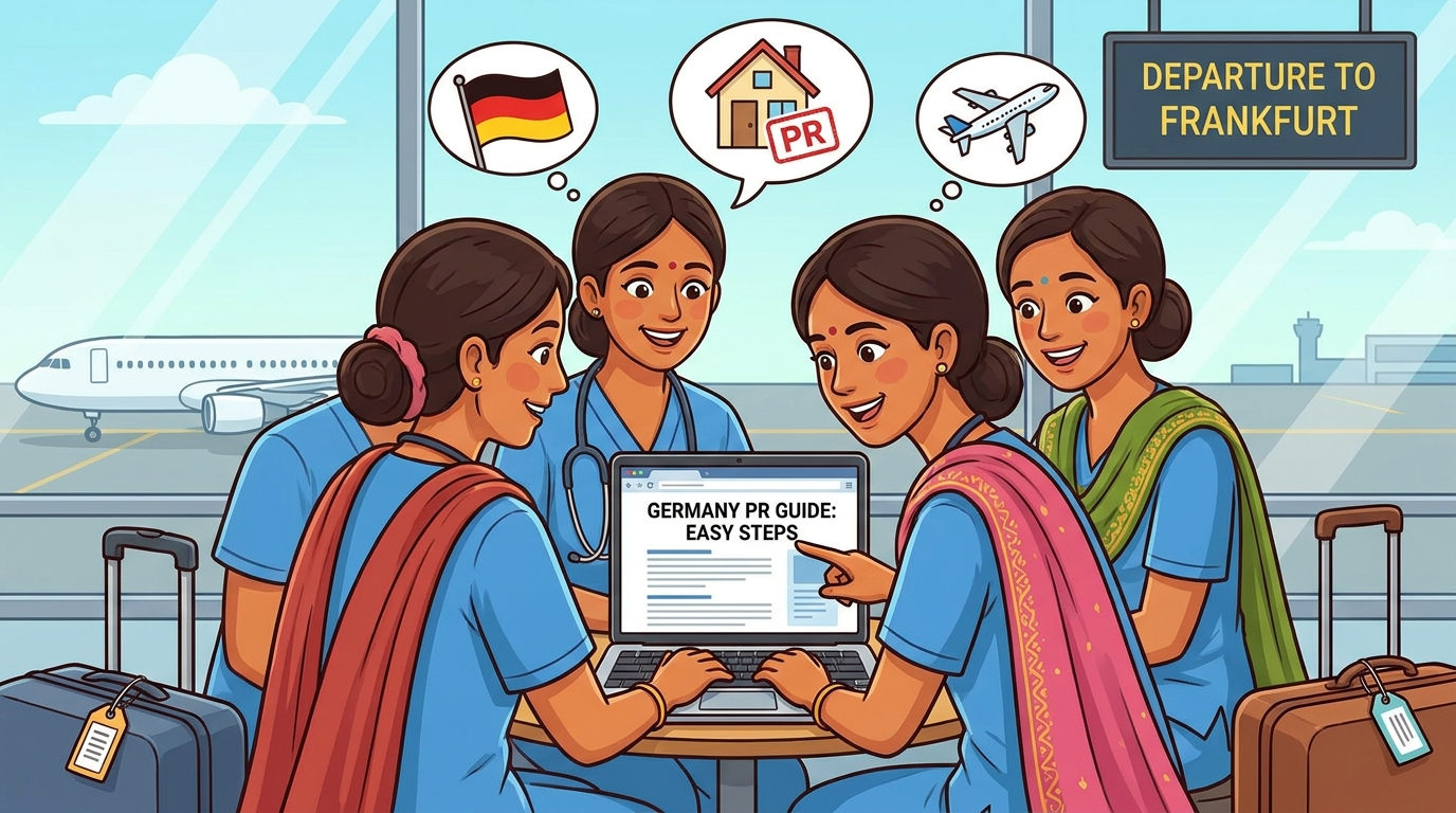 Germany EU Blue Card for Indian Nurses 2026: Fast Track to Permanent Residency | Namma Global Careers