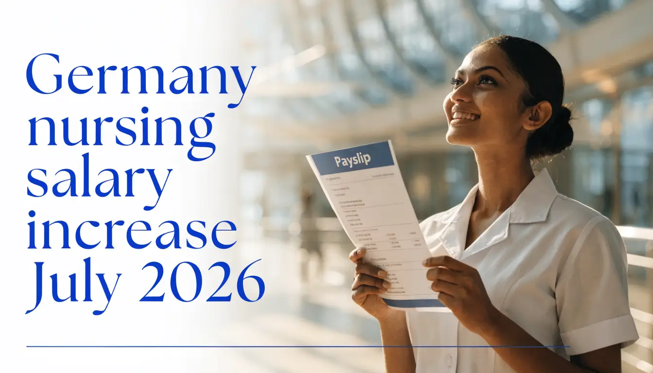 Germany Nurse Salary Increase July 2026: What Indian Nurses Will Earn After the New Minimum Wage | Namma Global Careers