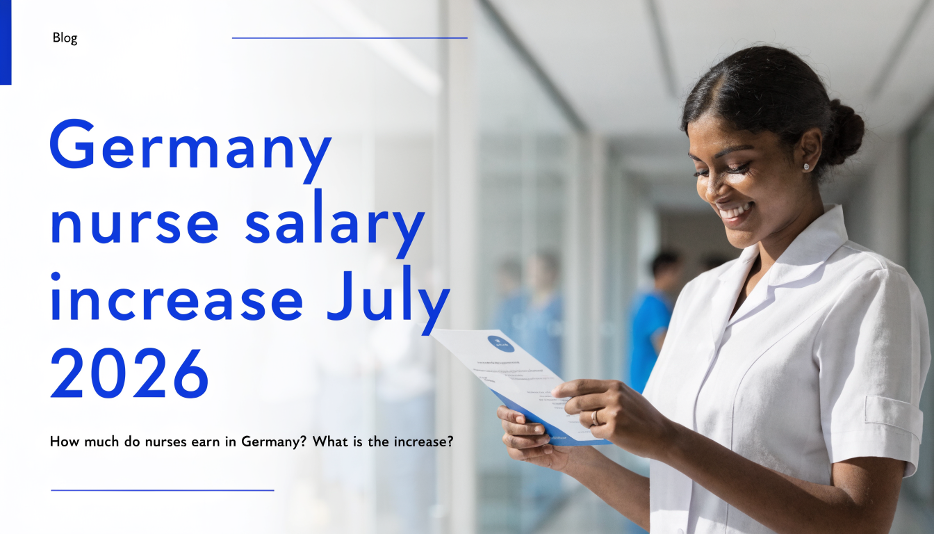 Germany Nurse Salary Increase July 2026: New Minimum Wages Every Indian Nurse Must Know | Namma Global Careers