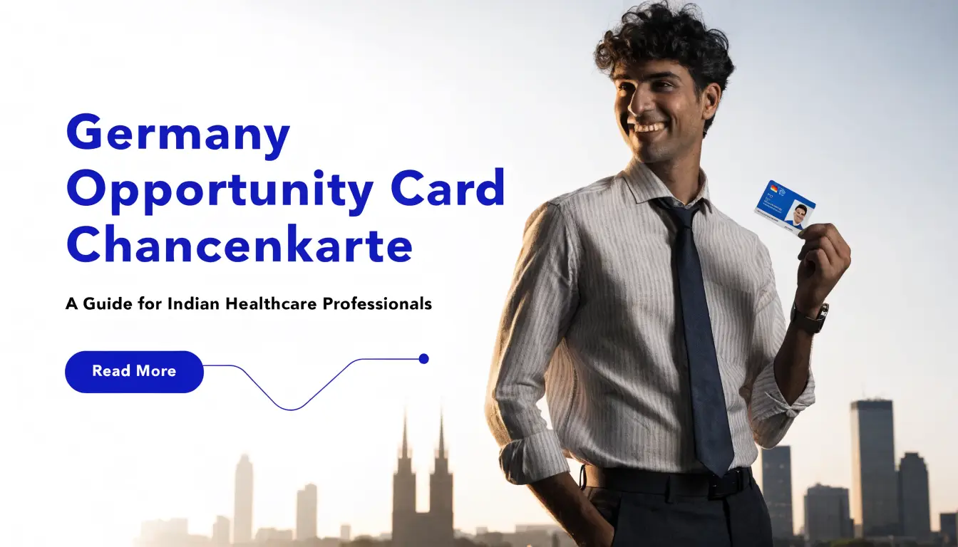 Germany Opportunity Card Chancenkarte for Indian Healthcare Professionals: Complete 2026 Guide | Namma Global Careers