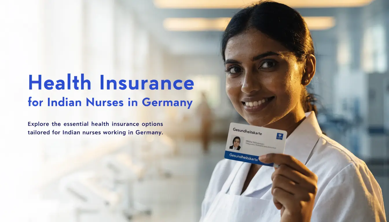 Health Insurance in Germany for Indian Nurses: TK AOK DAK Complete Guide 2026 | Namma Global Careers