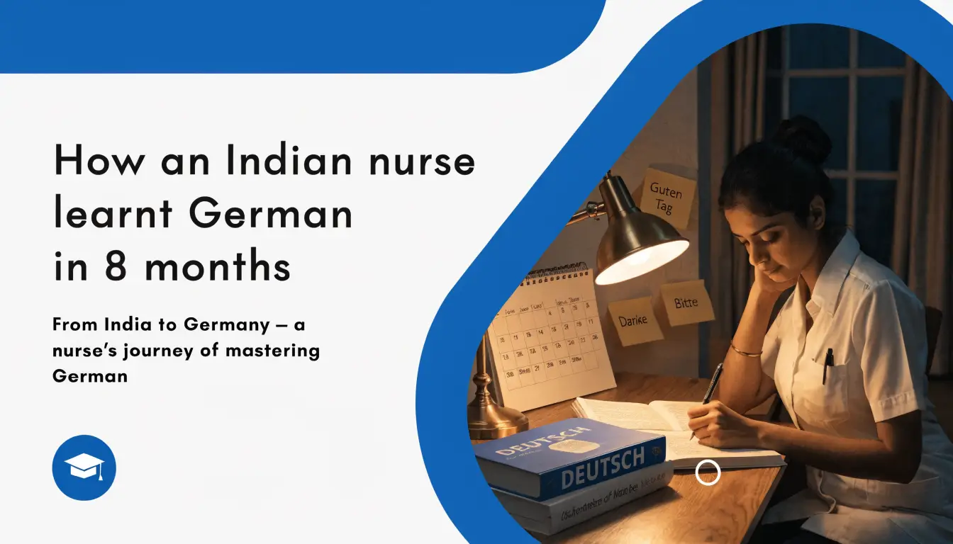 How Long Does It Take to Learn German from Zero to B2 as an Indian Nurse: Honest Guide 2026 | Namma Global Careers