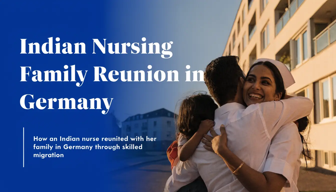 How Indian Nurses Can Bring Their Family to Germany: Complete 2026 Guide | Namma Global Careers