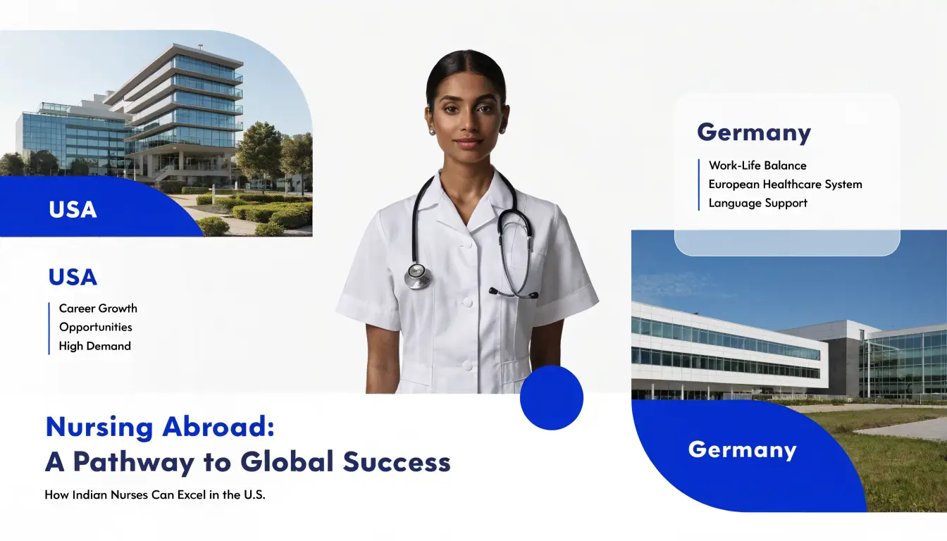 NCLEX vs German Nursing License: What Indian Nurses Need to Know in 2026 | Namma Global Careers