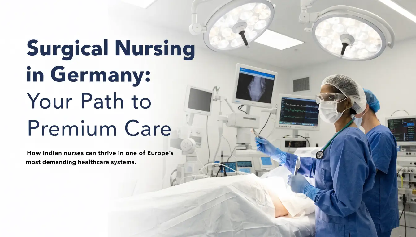 Operating Theatre Nursing Jobs in Germany for Indian Nurses: Complete 2026 Guide | Namma Global Careers