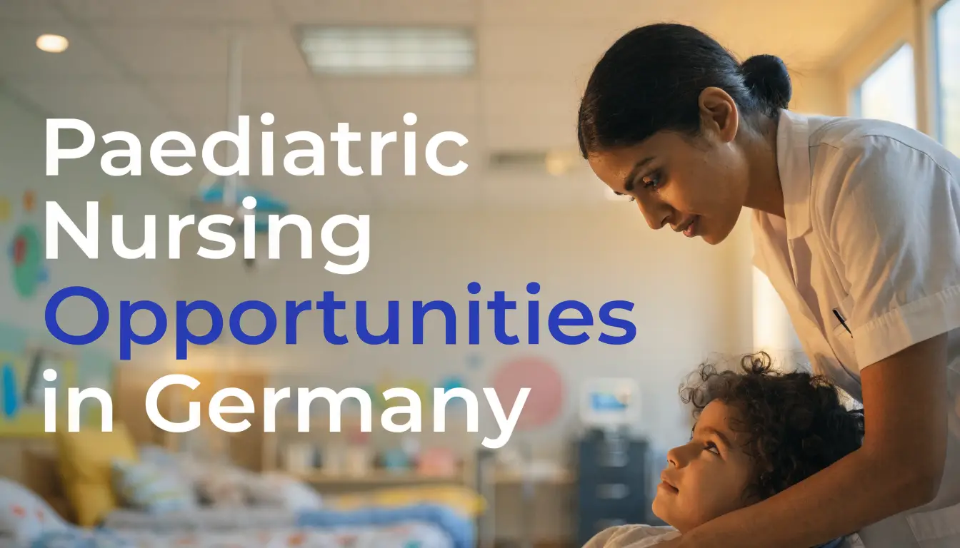 Paediatric Nursing Jobs in Germany for Indian Nurses: Complete 2026 Guide | Namma Global Careers