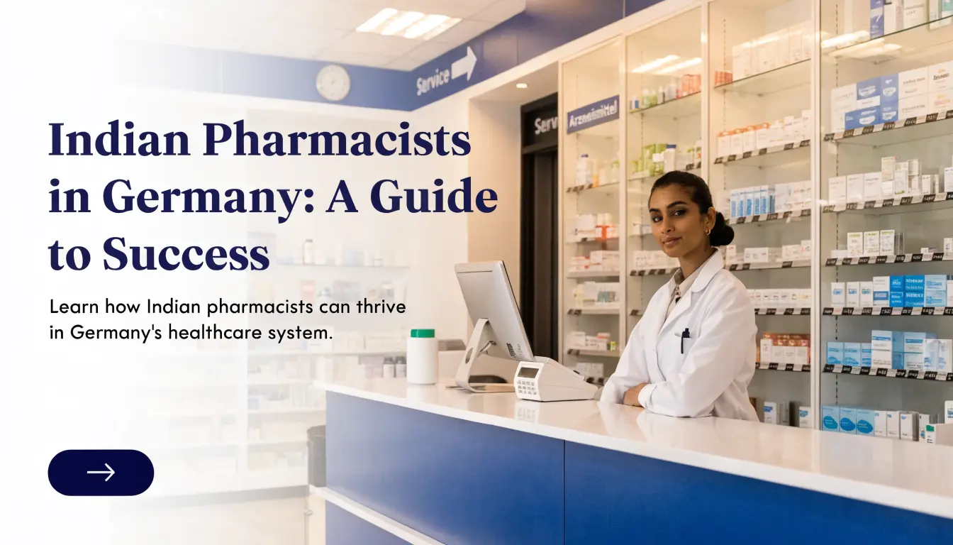 Pharmacy Jobs in Germany for Indian Pharmacists: Complete 2026 Guide | Namma Global Careers