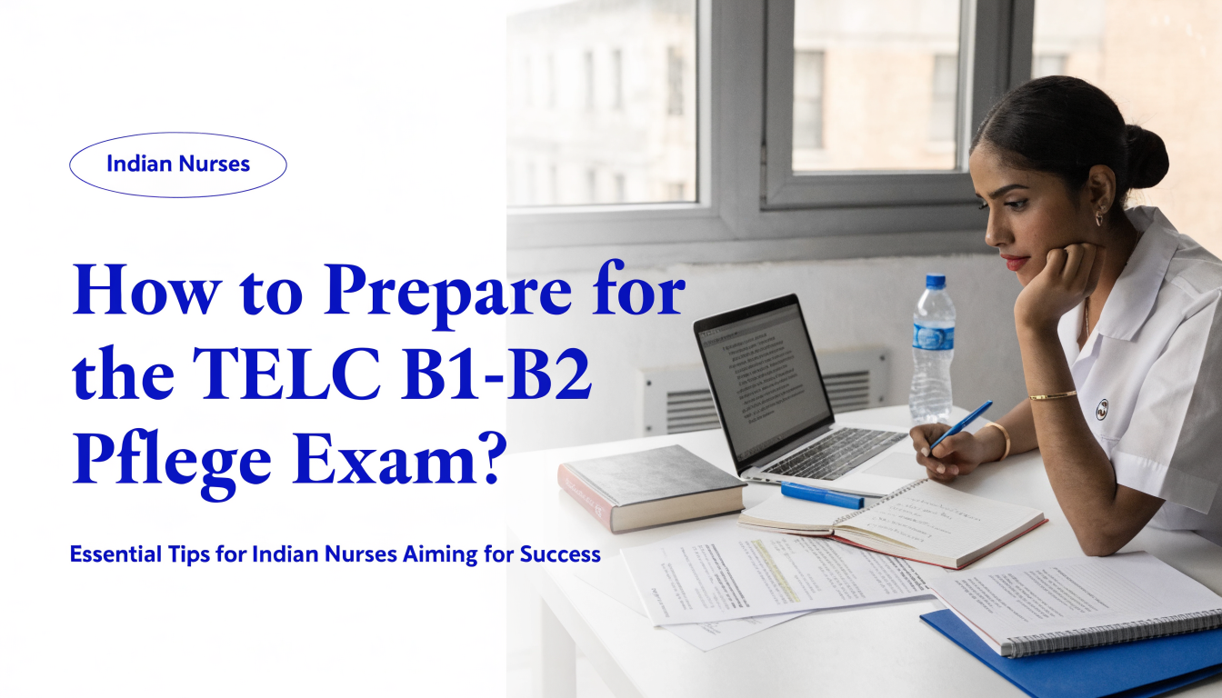 TELC B1-B2 Pflege Exam: Complete Preparation Guide for Indian Nurses 2026 | Namma Global Careers