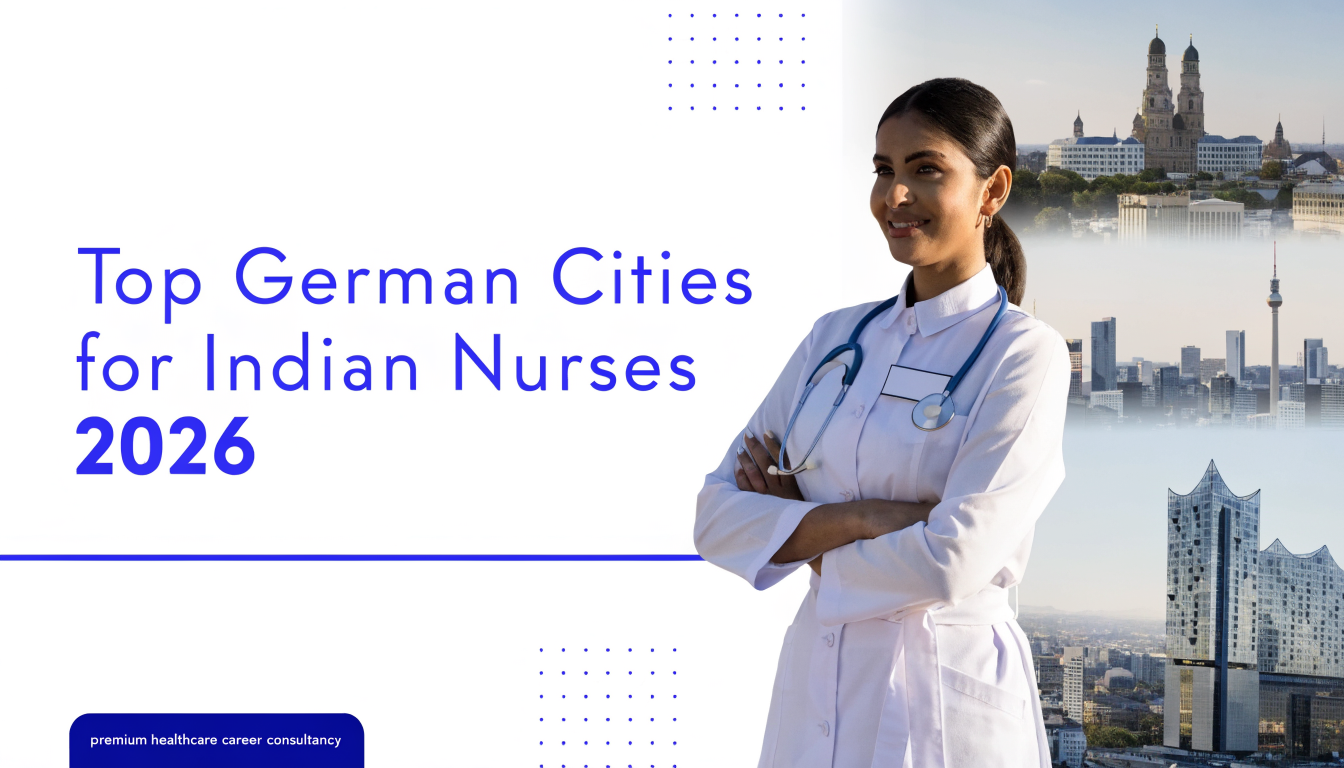 Top German Cities for Indian Nurses: Where to Work and Save More in 2026 | Namma Global Careers