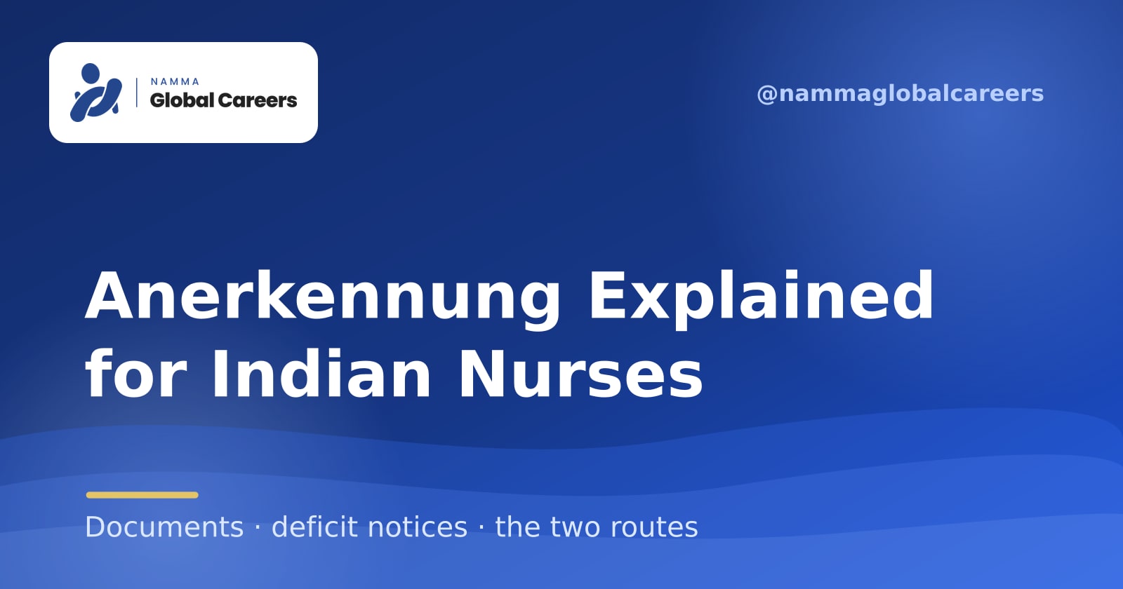 Anerkennung Process Explained for Indian Nurses | Namma Global Careers